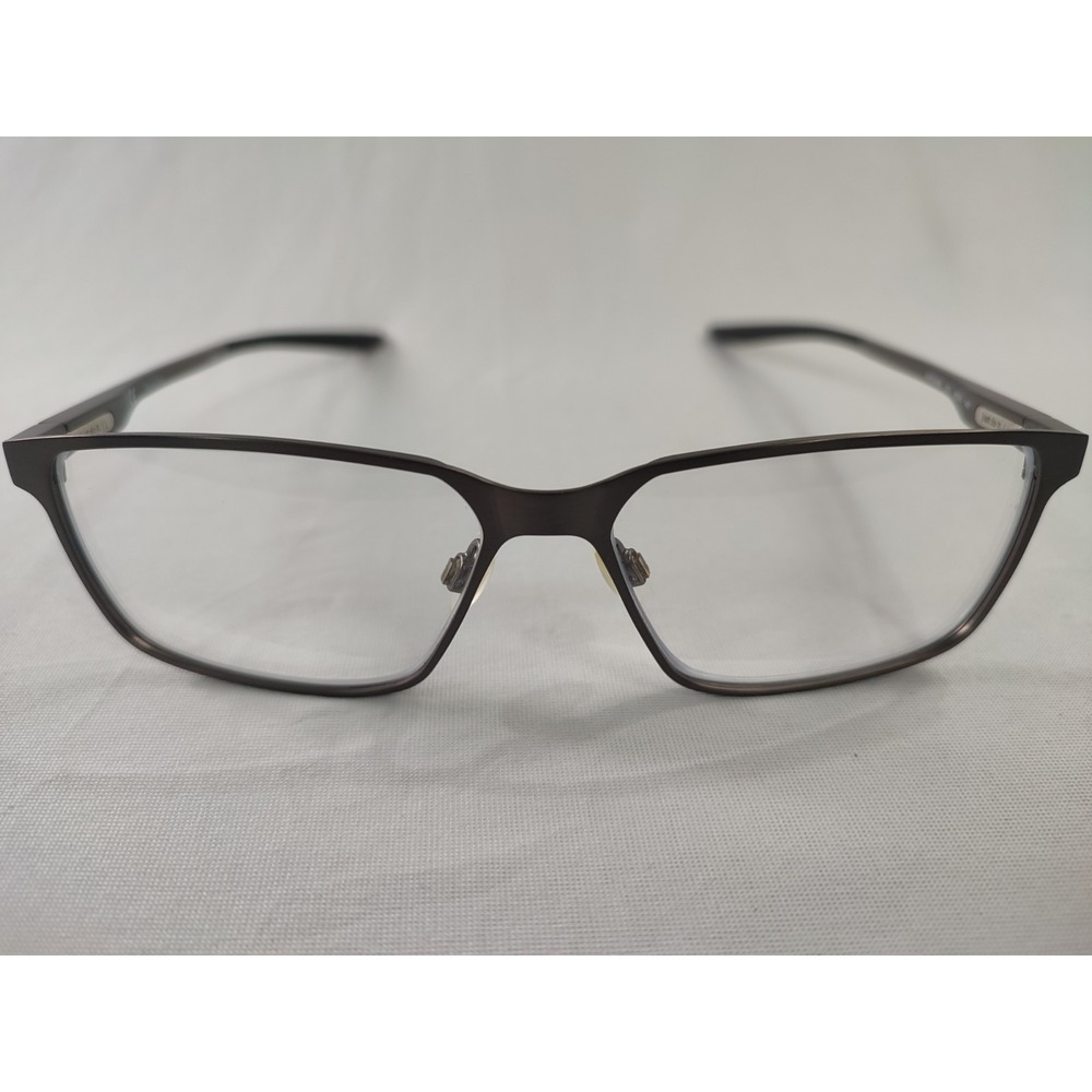 Nike Eyeglasses Frame 8048‎ 071 Men's Full Rim Brown Black Rectangular 55-14-140